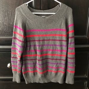 Women’s boat neck sweater